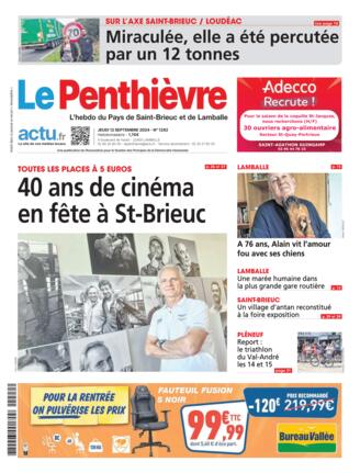 Couverture du magazine "Le Penthièvre" n°20240912