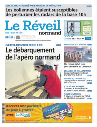 Couverture du magazine "Le Réveil Normand : Eure" n°20240508
