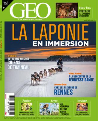 Couverture du magazine "GEO" n°536