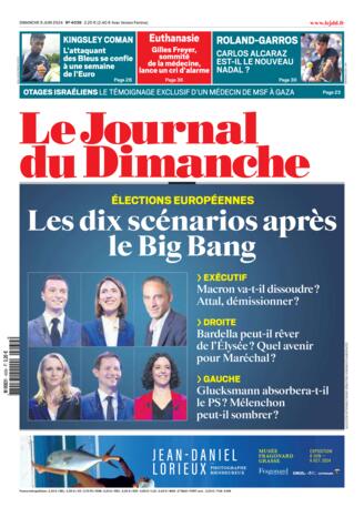 Couverture du magazine "Le Journal du Dimanche" n°4039