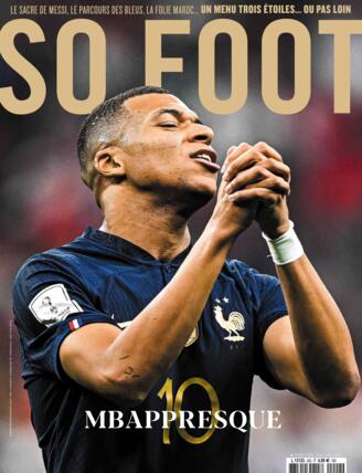 Couverture du magazine "So Foot" n°202