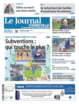 Couverture du magazine "Le Journal d'Abbeville" n°20240403