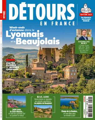 Couverture du magazine "Détours en France" n°251