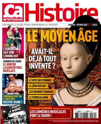 Couverture du magazine "Ca M'Intéresse Histoire" n°70