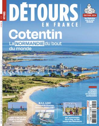 Couverture du magazine "Détours en France" n°254