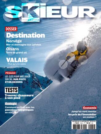 Couverture du magazine "SKIEUR" n°180