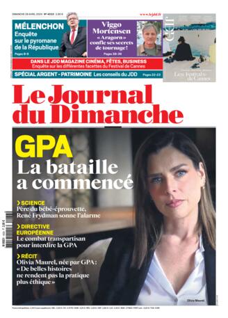 Couverture du magazine "Le Journal du Dimanche" n°4033