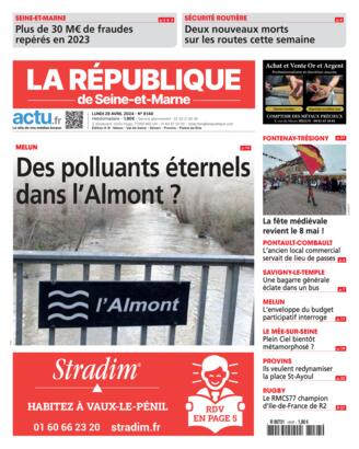 Couverture du magazine "La République de Seine-et-Marne A" n°20240429