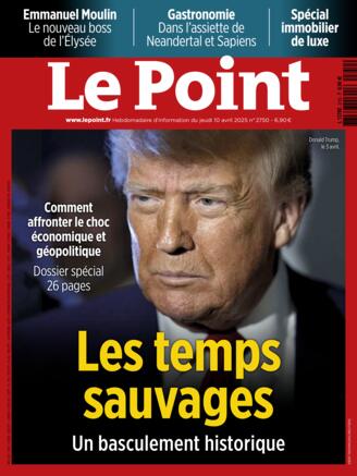 Couverture du magazine "Le Point" n°2750