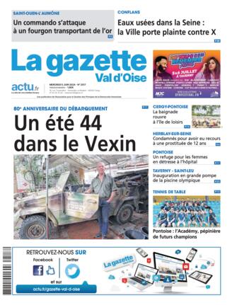 Couverture du magazine "La Gazette du Val d'Oise" n°20240605