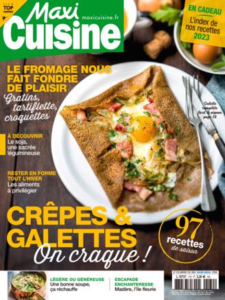 Couverture du magazine "MAXI CUISINE" n°170