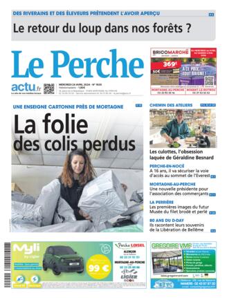 Couverture du magazine "Le Perche" n°20240424