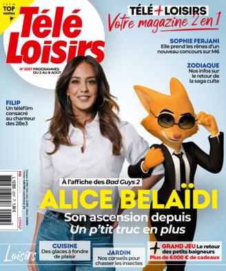 Couverture du magazine "Télé-Loisirs" n°2057