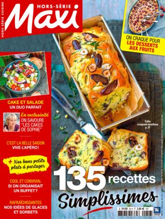 Couverture du magazine "MAXI HS CUISINE" n°56