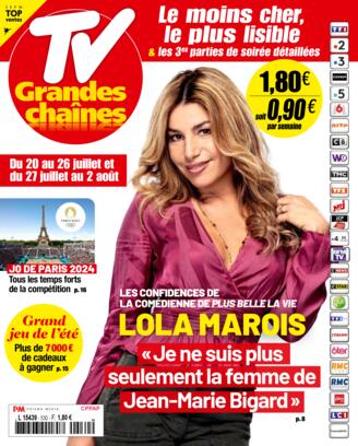 Couverture du magazine "Tv Grandes Chaines" n°530