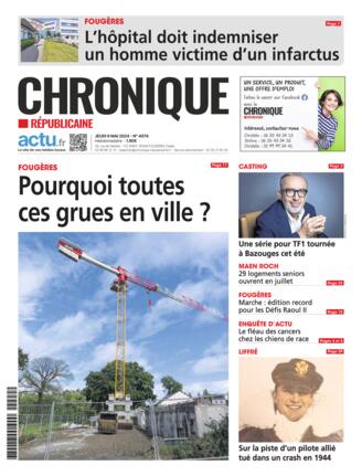 Couverture du magazine "La Chronique Républicaine" n°20240509