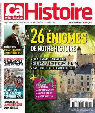 Couverture du magazine "Ca M'Intéresse Histoire" n°85