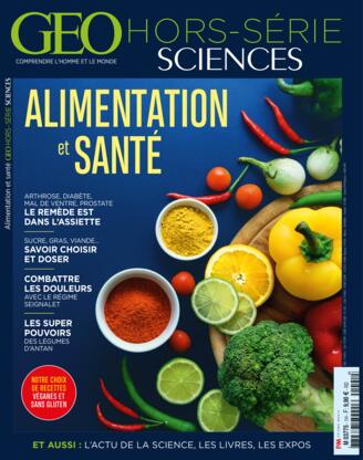 Couverture du magazine "Géo HS Sciences" n°1