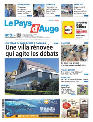 Couverture du magazine "Le Pays d'Auge : Littoral" n°20250415