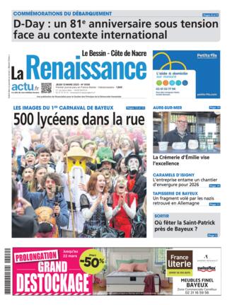 Couverture du magazine "La Renaissance Le Bessin" n°20250313