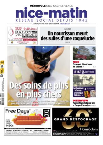 Couverture du magazine "Nice-matin Métropole niçoise" n°20240427