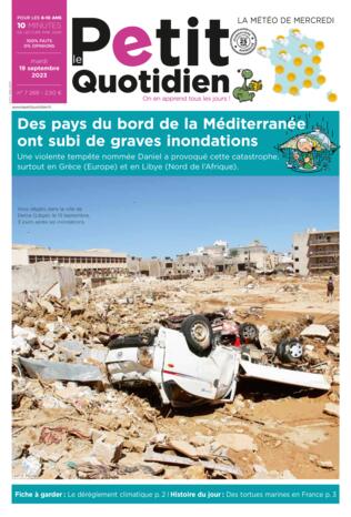 Couverture du magazine "Le Petit Quotidien" n°7269