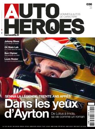 Couverture du magazine "AUTO HEROES" n°36