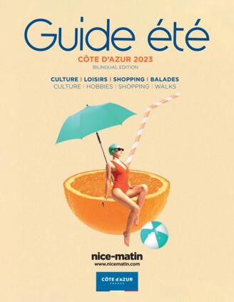 Couverture du magazine "Guide été CÔTE D'AZUR" n°2023