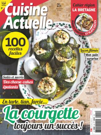 Couverture du magazine "Cuisine Actuelle" n°402