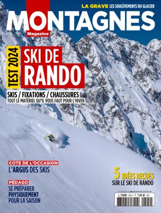 Couverture du magazine "MONTAGNES MAGAZINE" n°522