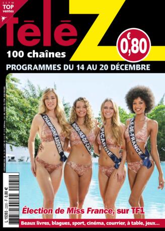 Couverture du magazine "Télé Z 100 Chaînes" n°2205