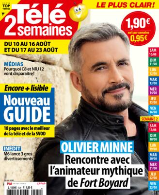 Couverture du magazine "Télé 2 Semaines" n°538