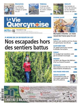 Couverture du magazine "La Vie Quercynoise" n°20250410