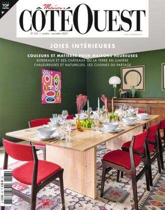 Couverture du magazine "Maisons Côté Ouest" n°167