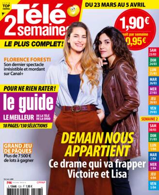 Couverture du magazine "Télé 2 Semaines" n°528