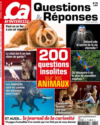 Couverture du magazine "Titre Ça M’intéresse Question Réponse" n°29