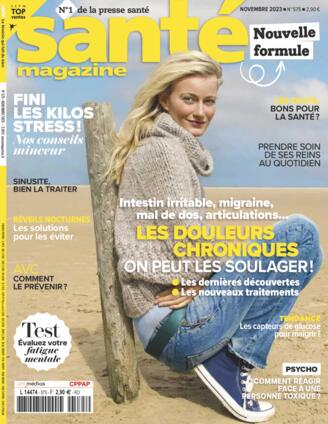 Couverture du magazine "Santé Magazine" n°575