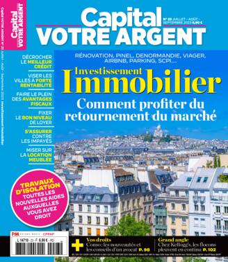 Couverture du magazine "Capital Dossier Argent" n°23