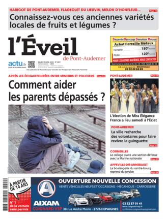 Couverture du magazine "L'Eveil de Pont-Audemer" n°20250415