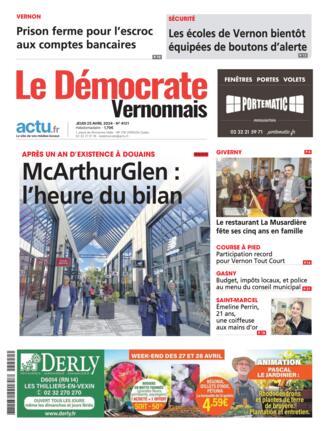 Couverture du magazine "Le Démocrate Vernonnais" n°20240425
