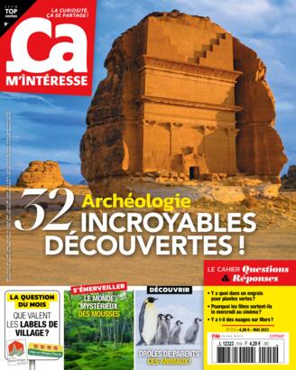 Couverture du magazine "Ca M'Intéresse" n°519