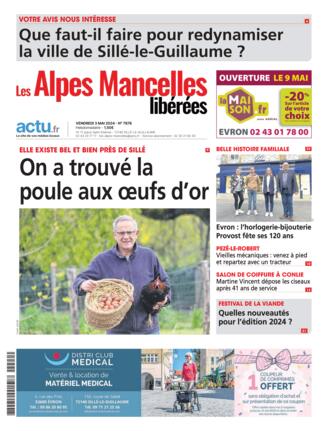 Couverture du magazine "Les Alpes Mancelles" n°20240503
