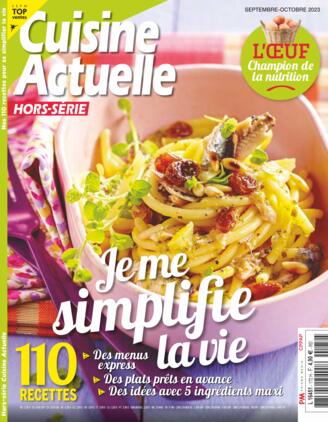 Couverture du magazine "Cuisine Actuelle Hors-Série" n°172