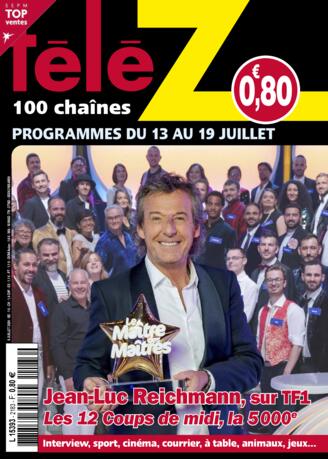 Couverture du magazine "Télé Z 100 Chaînes" n°2183