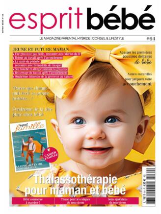 Couverture du magazine "Esprit Bébé" n°64