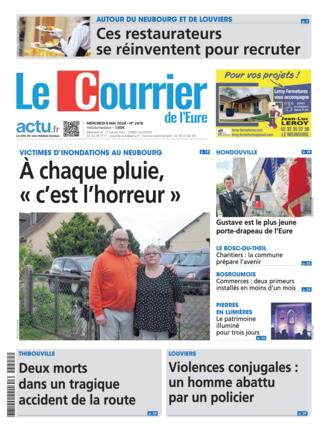 Couverture du magazine "Le Courrier de L'Eure" n°20240508