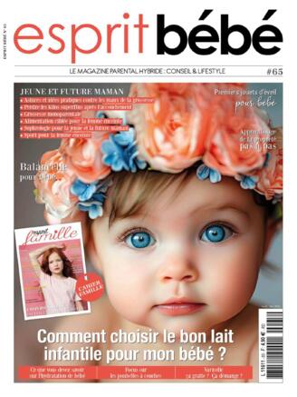 Couverture du magazine "Esprit Bébé" n°65