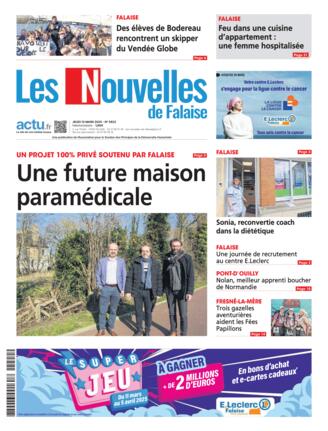Couverture du magazine "Les Nouvelles de Falaise" n°20250313