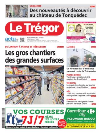 Couverture du magazine "Le Trégor" n°20240425