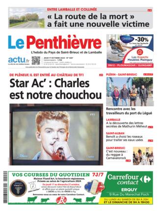 Couverture du magazine "Le Penthièvre" n°20241017